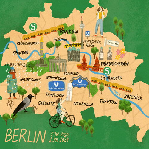 Map of Berlin