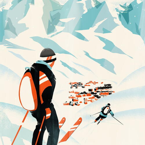 Skiing