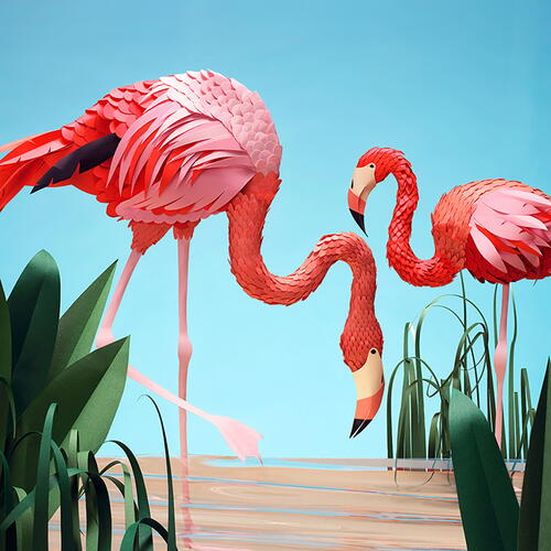 Flamingos