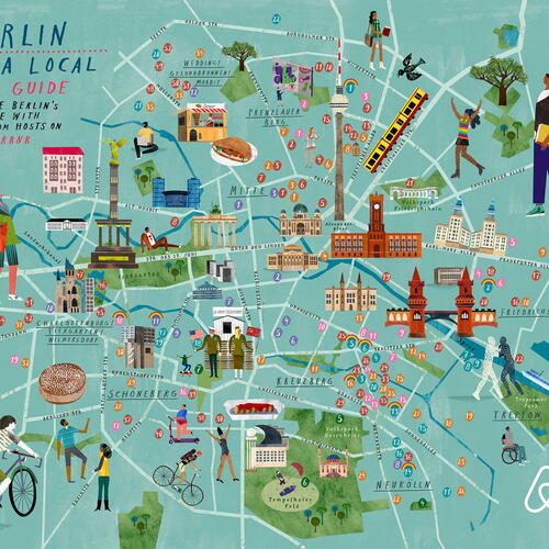 AIRBNB Map of Berlin