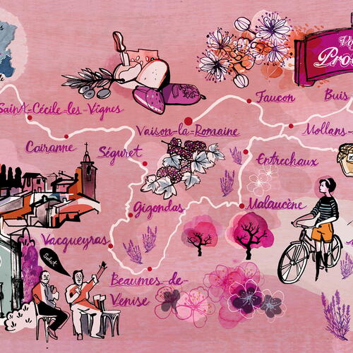 Map of Provence