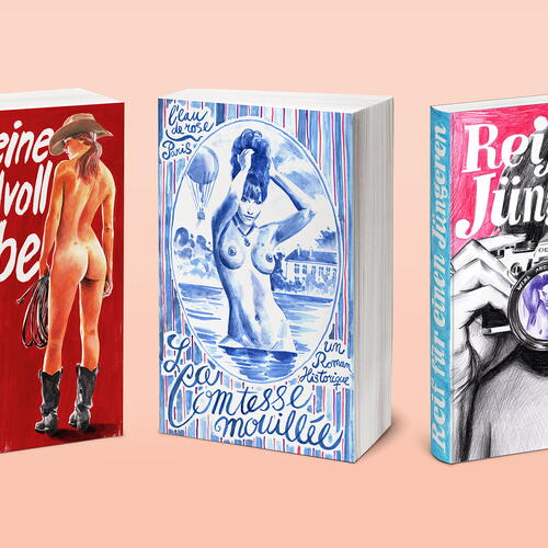 FICTIONAL BOOK COVERS