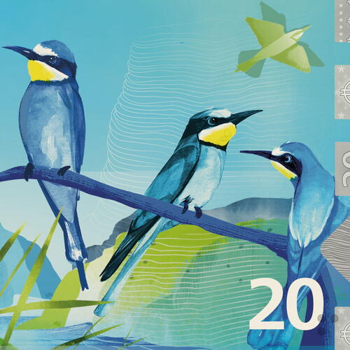 Design H - Proposal for future euro banknotes