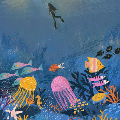 under the sea