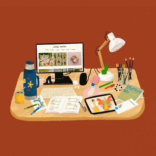 my desk