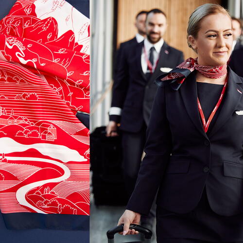 NORWEGIAN AIR SCARF