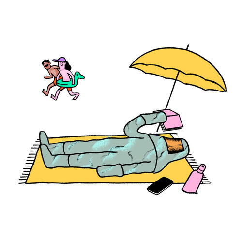 Sunbathing