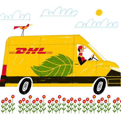 DHL Advertisement