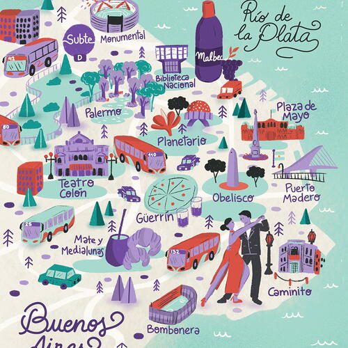Map of BUENOS AIRES