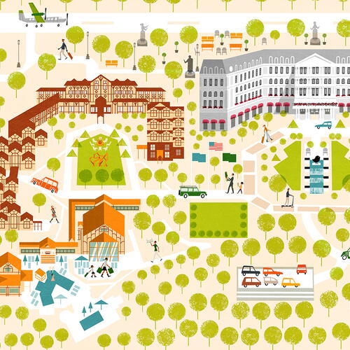 Nemacolin Resort Map