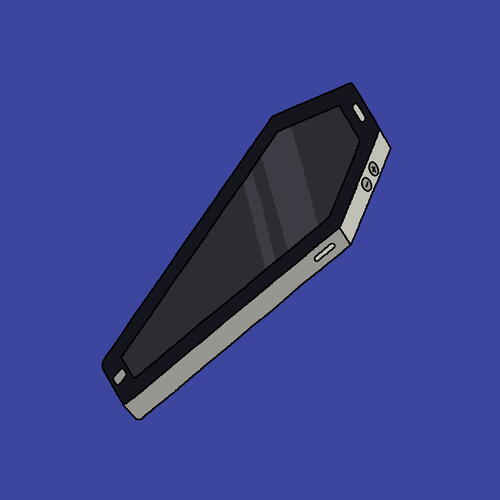 Coffin phone