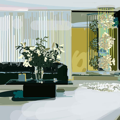 Peter Saville`s Apartment