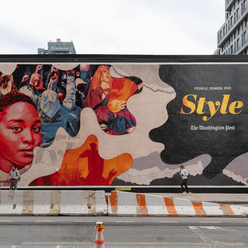 The Washington Post Mural