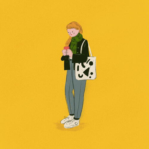 GIRL WITH A CELLPHONE
