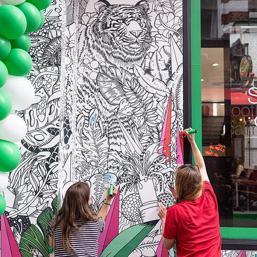 Dr Jart Mural